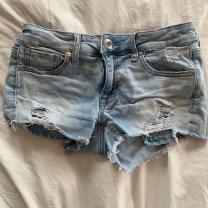 American eagle jean shorts